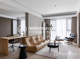 2 បន្ទប់គេង អាផាតមិន for rent at Modern minimalist two-bedroom, Kilomaetr Lekh Prammuoy, ខណ្ឌ​ឫស្សីកែវ​