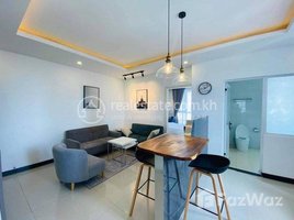 Studio Condo for rent at 1bedroom + 1 Living room + 1 bathroom + 2 Balcony Baclony, Chrouy Changvar, Chraoy Chongvar