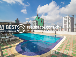 1 បន្ទប់គេង ខុនដូ for rent at DABEST PROPERTIES: 1 Bedroom Apartment for Rent with Pool/Gym in Phnom Penh-BKK1, សង្កាត់ទន្លេបាសាក់