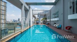 មានបន្ទប់ទំនេរនៅ Brand new studio for Rent with fully-furnish, Gym ,Swimming Pool in Phnom Penh-Tonle Bassac