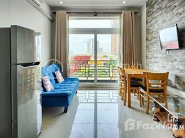 1 Bedroom Condo for rent at TS1807D - Nice Balcony 1 Bedroom Apartment for Rent in Toul Kork area, Tuol Svay Prey Ti Muoy, Chamkar Mon