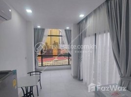 1 បន្ទប់គេង អាផាតមិន for rent at Tonle Bassac | Modern 1 Bedroom Serviced Apartment For Rent | $600/Month, Tuol Svay Prey Ti Muoy