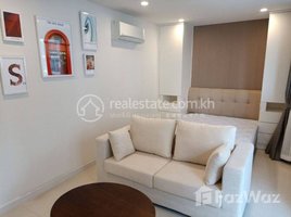 Studio Apartment for rent at Brand new Studio for Rent with fully-furnish, Gym ,Swimming Pool in Phnom Penh-BKK1, Boeng Keng Kang Ti Muoy, Chamkar Mon, Phnom Penh, Cambodia