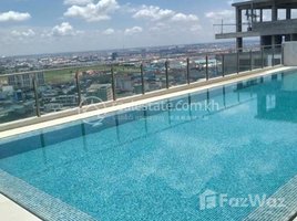 Studio Apartment for rent at Brand new Two Bedroom Apartment for Rent with fully-furnish, Gym ,Swimming Pool in Phnom Penh-TK, Boeng Kak Ti Muoy