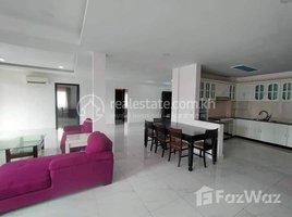 4 Bedroom Condo for rent at Spacious 4 bedrooms Services Apartment for Rent in BKK1, Phnom Penh City, Boeng Keng Kang Ti Muoy