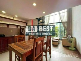 1 Bedroom Condo for rent at Beautiful Duplex 1 Bedroom Apartment for Rent in Phnom Penh-BKK3, Boeng Keng Kang Ti Bei