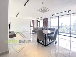 3 Bedroom Apartment for rent at 3 Bedroom Apartment for Rent with Gym and Swimming Pool in BKK1 Area , Boeng Keng Kang Ti Muoy, Chamkar Mon, Phnom Penh