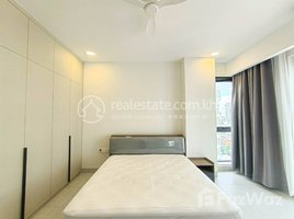 3 Bedroom Apartment for rent at Spacious 3-bedroom apartment for rent in a secure building with 24-hour security, gym, and backup generator., Tonle Basak