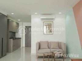 Studio Apartment for rent at Very nice view poll with fully furnished, Tonle Basak, Chamkar Mon