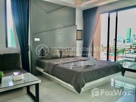 ស្ទូឌីយោ អាផាតមិន for rent at Brand new one Bedroom Apartment for Rent with fully-furnish in Phnom Penh-near Russian market, Boeng Trabaek