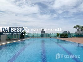 1 Bedroom Apartment for rent at DABEST PROPERTIES: Modern 1 Bedroom Apartment for Rent in Phnom Penh-Chakto Mukh, Boeng Keng Kang Ti Muoy